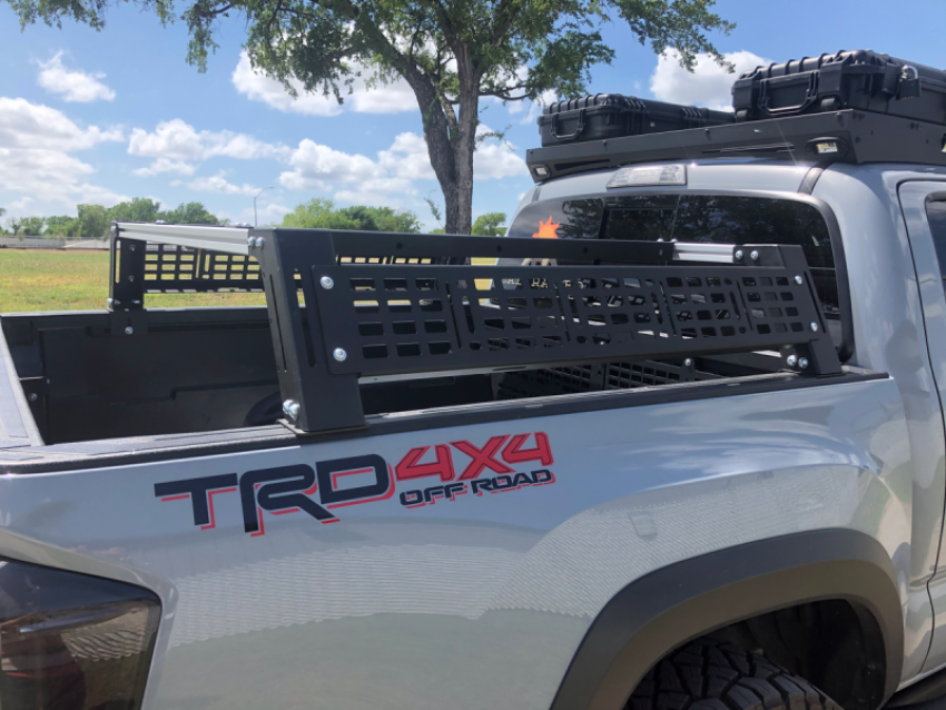Cali Raised LED CR3699 Cali Raised 05-23 Toyota Tacoma Overland Bed Rack - Short Bed Low Profile Rack