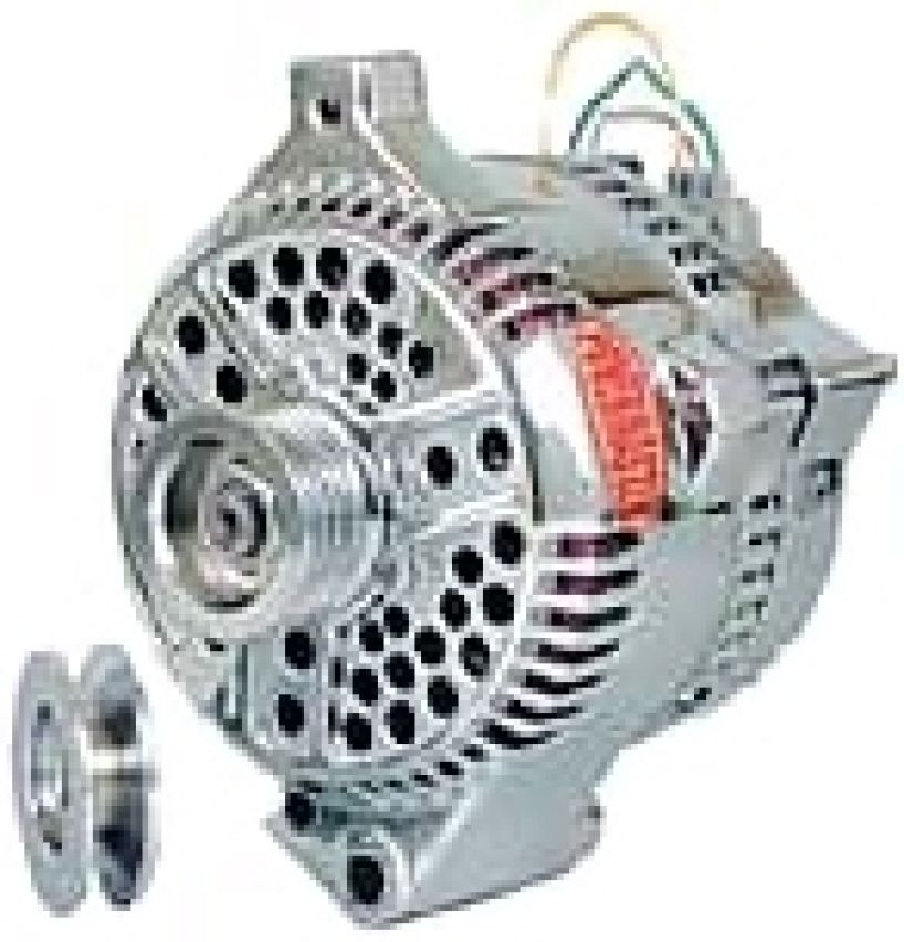 POWERMASTER PWM177711 Ford 3G 140 Amp Alterntr Chrome  1-Wire