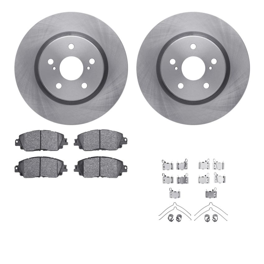 Dynamic Friction 6512-76710 Rotor Kit