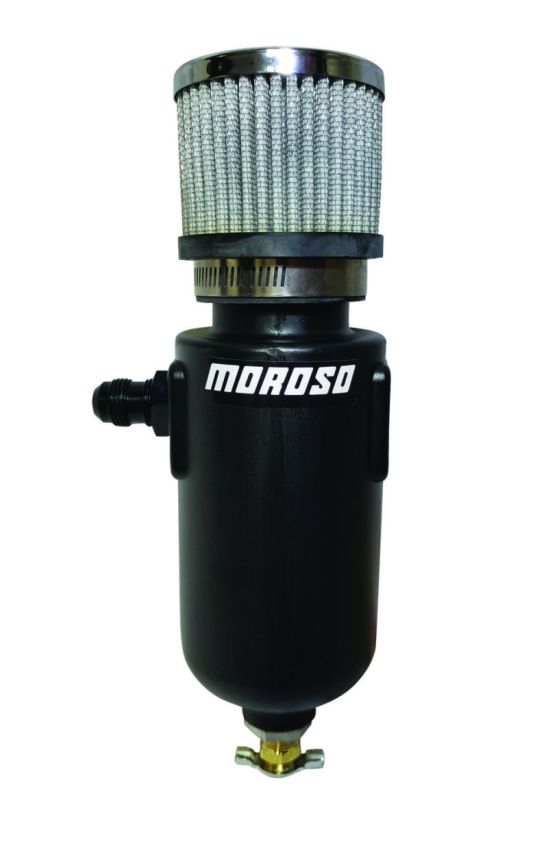 MOROSO MOR85404 Poly Breather Tank w/8an Fitting