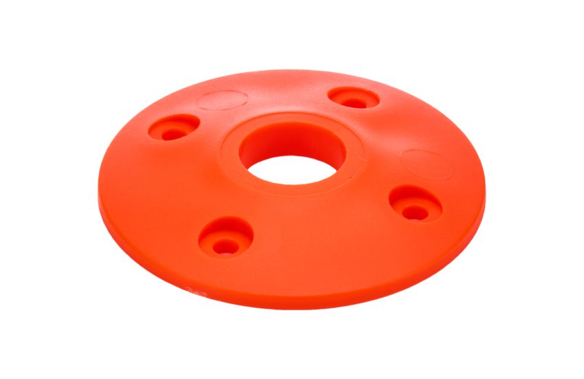 ALLSTAR PERFORMANCE ALL18439 Scuff Plate Plastic Fluorescent Orange 4pk