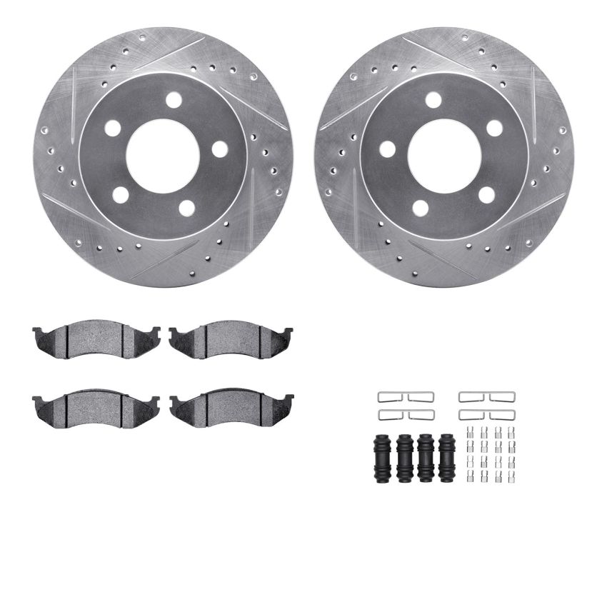 Dynamic Friction 7212-42090 Rotor Kit