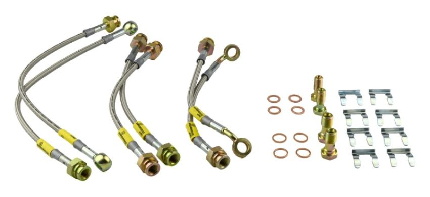 Goodridge 12295 08-10 Chevy Cobalt SS Models w/ Brembo Calipers Stainless Steel Brake Lines Kit