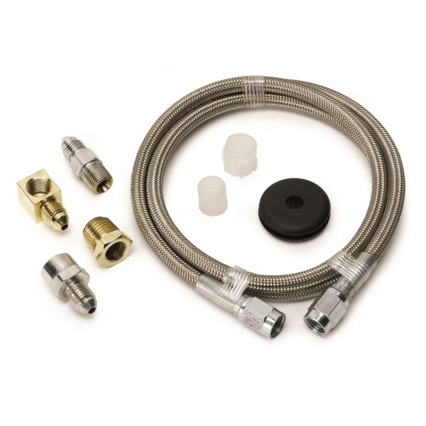 AutoMeter 3234 LINE, BRAIDED STAINLESS STEEL, #3 DIA., 3FT. LENGTH, -3AN AND 1/8