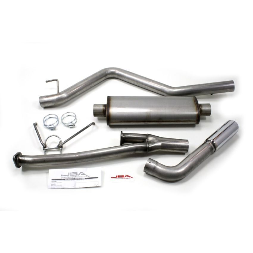 JBA 40-9005 07-20 Toyota Tundra 4.6L/4.7L/5.7L 409SS Pass Side Single Exit Cat-Back Exhaust
