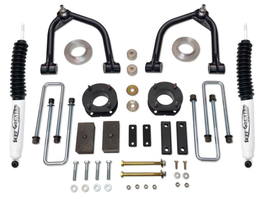 Tuff Country 54075KH 07-22 Toyota Tundra 4x4 & 2wd 4in Uni-Ball Lift Kit (Excludes TRD Pro SX6000 Shocks)