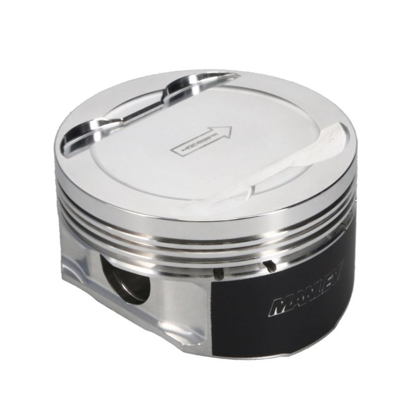 Manley Performance 599510C-6 Manley Ford 3.7L Cyclone 3.770in Bore 1.239in Comp Height -5.0cc Dish Piston Set
