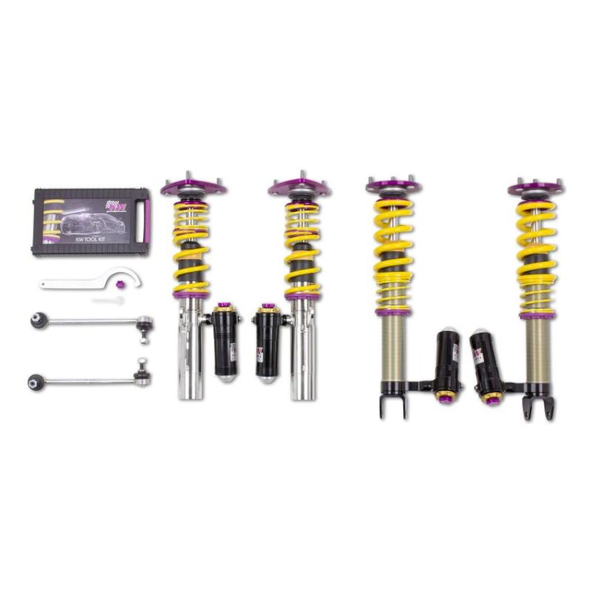KW 39771223 Porsche 911 997 Carrera 4/4S Turbo Clubsport Coilover Kit 3-Way