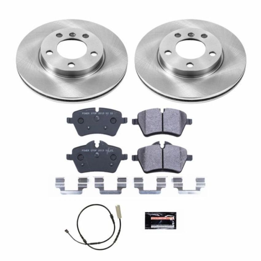 PowerStop TDBK6662 Track Day High-Performance Brake Pad and Rotor Kit