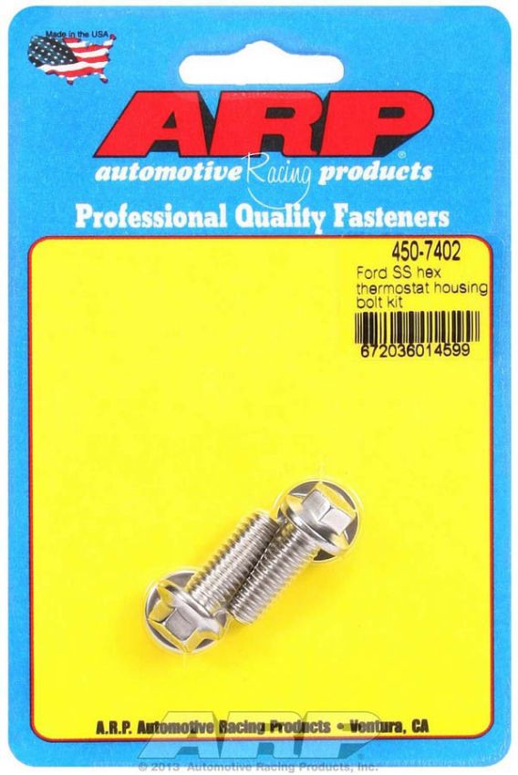 ARP ARP450-7402 S/S Thermostat Housing Bolt Kit 6pt.