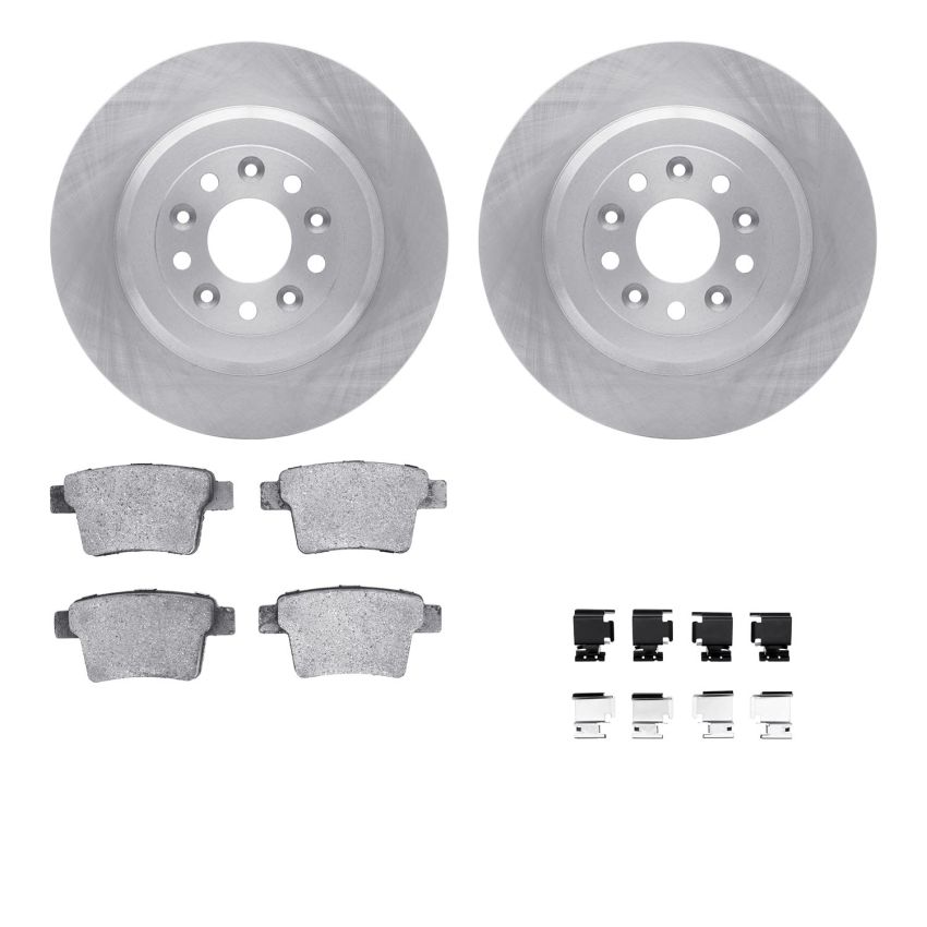 Dynamic Friction 6612-54087 Rotor Kit