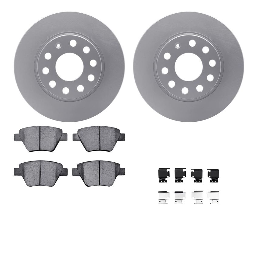 Dynamic Friction 4512-74128 Rotor Kit