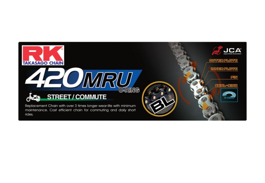 RK Chain BL420MRU-130 Mru420-130 U-Ring Chain