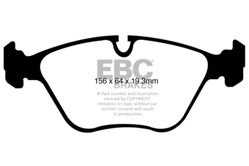 EBC Brakes DP31994C Redstuff Ceramic Low Dust Brake Pads
