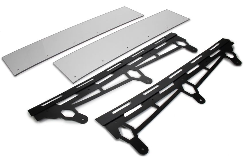 FIVESTAR FIV661-6739-B ABC Spoiler 6.5in x 60in 90 Degree Black