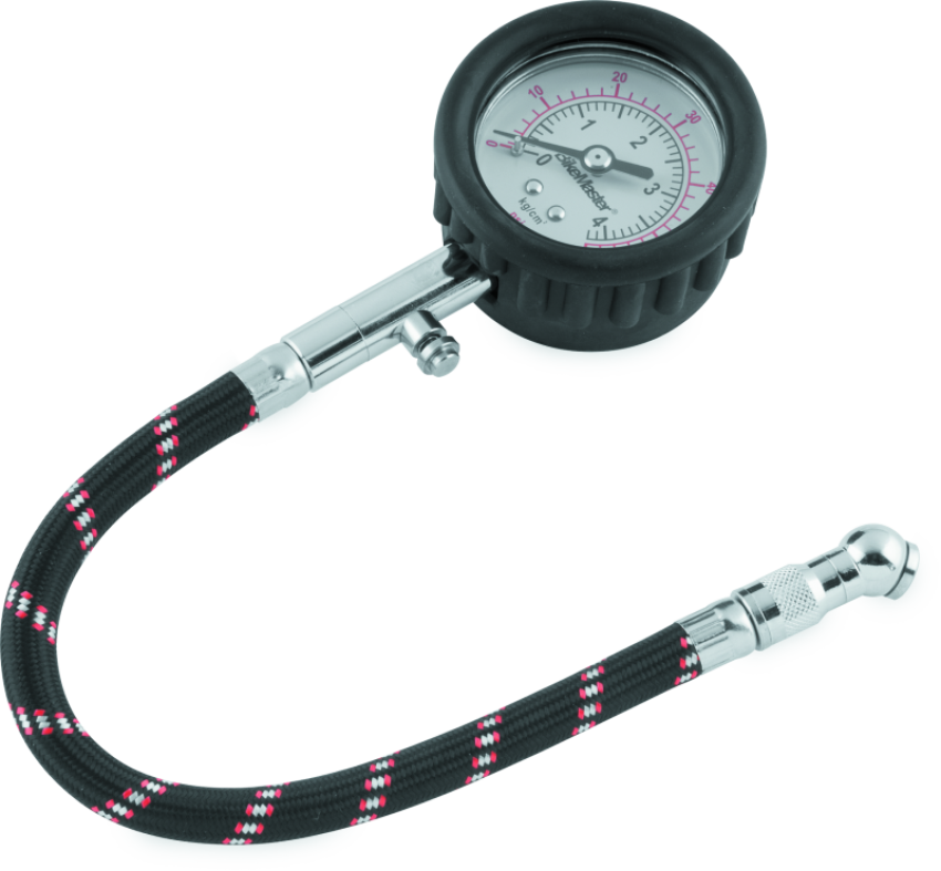 BikeMaster 151504 Tire Gauge/Hose 60 PSI