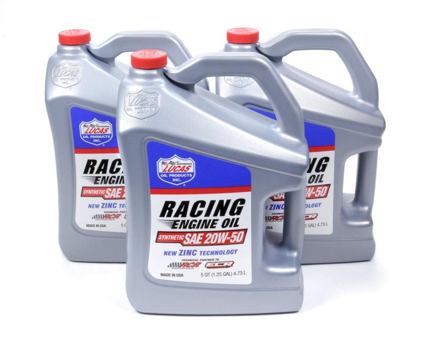 Lucas Oil Products 10616 Synthetic SAE 20W-50 Racing Only