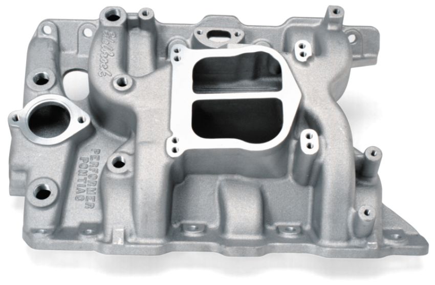 EDELBROCK EDE2156 Pontiac Performer Manifold - 326-455