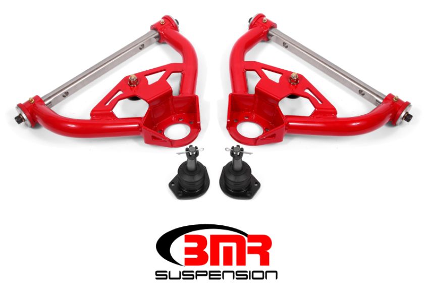 BMR Suspension AA012R A-arms, Upper, DOM, Non-adjustable, Polyurethane Bushings