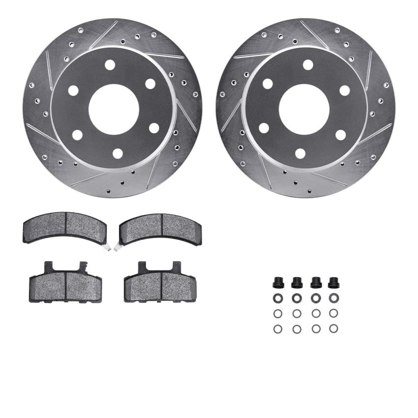 Dynamic Friction 7512-48017 Rotor Kit