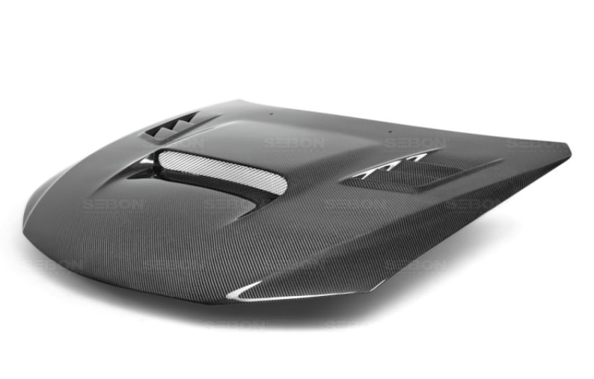 Seibon HD0809SBIMP-CW 08-09 Subaru WRX/STi CW-style Carbon Fiber Hood