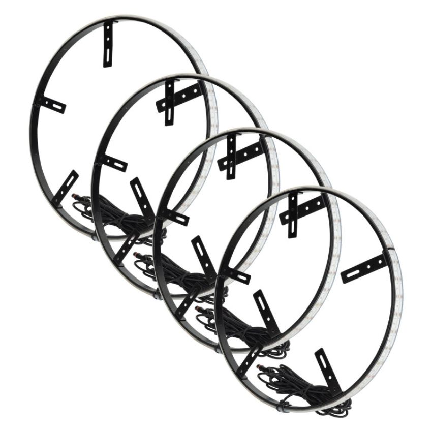 Oracle Lighting 4238-BC2 ORACLE Lighting LED Illuminated Wheel Rings - 16.5