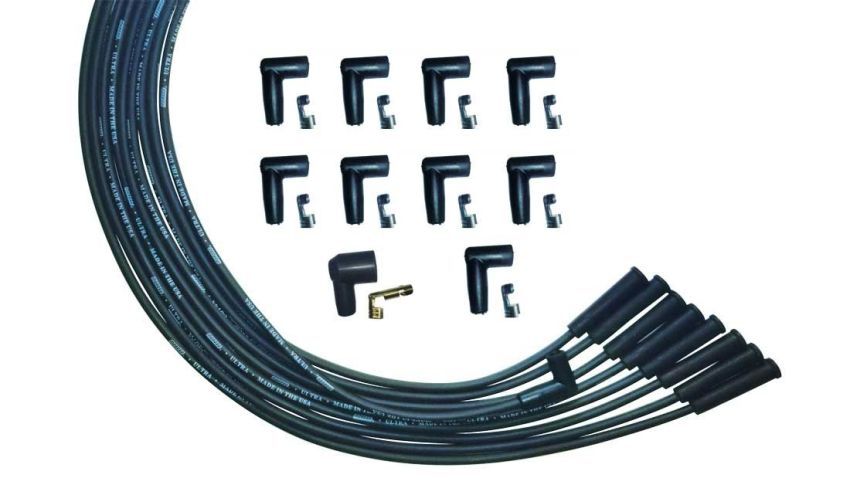 MOROSO MOR51001 Ultra Plug Wire Set Universal V8 Black