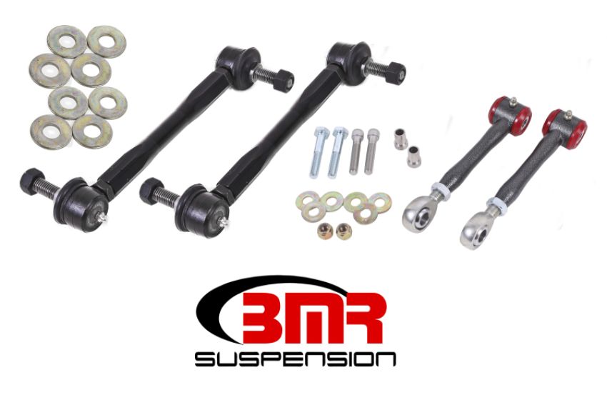 BMR Suspension ELK015H Sway Bar End Link Kit, Set Of 4, Adjustable