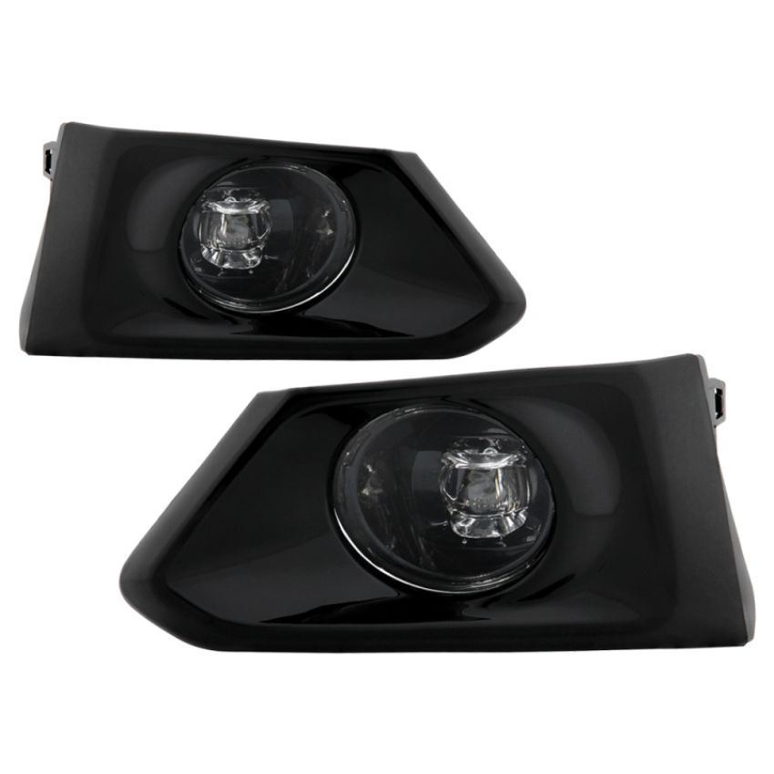 SPYDER 5087065 Full LED Fog Lights w/Universal Switch - Clear
