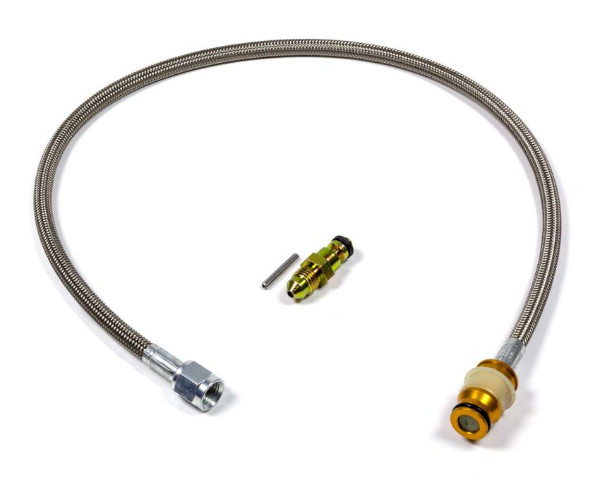McLeod Racing 139212 McLeod Quick Discon. Line Master Cyl To Male Roll Pin End 22.5in Long