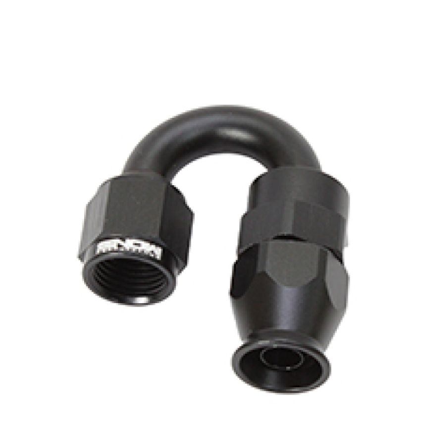 Snow Performance SNF-60618 -6 AN 180 Degree PTFE Hose End (Black)