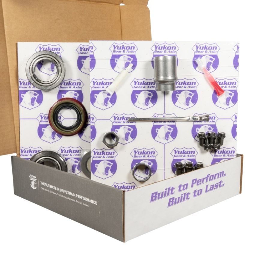 Yukon Gear & Axle YGK2209 Yukon 8.2in GM 3.08 Rear Ring & Pinion Install Kit 2.25in OD Axle Bearings and Seals