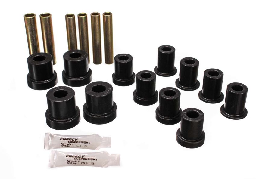 ENERGY SUSPENSION ENE3-2112G 70-87 GM 4wd Frt Spring Bushing Set Black