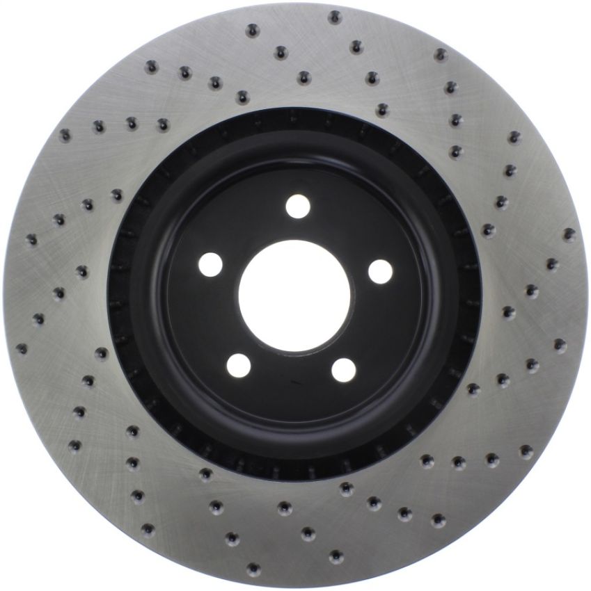 Stoptech 128.61089R Drilled Sport Brake Rotor