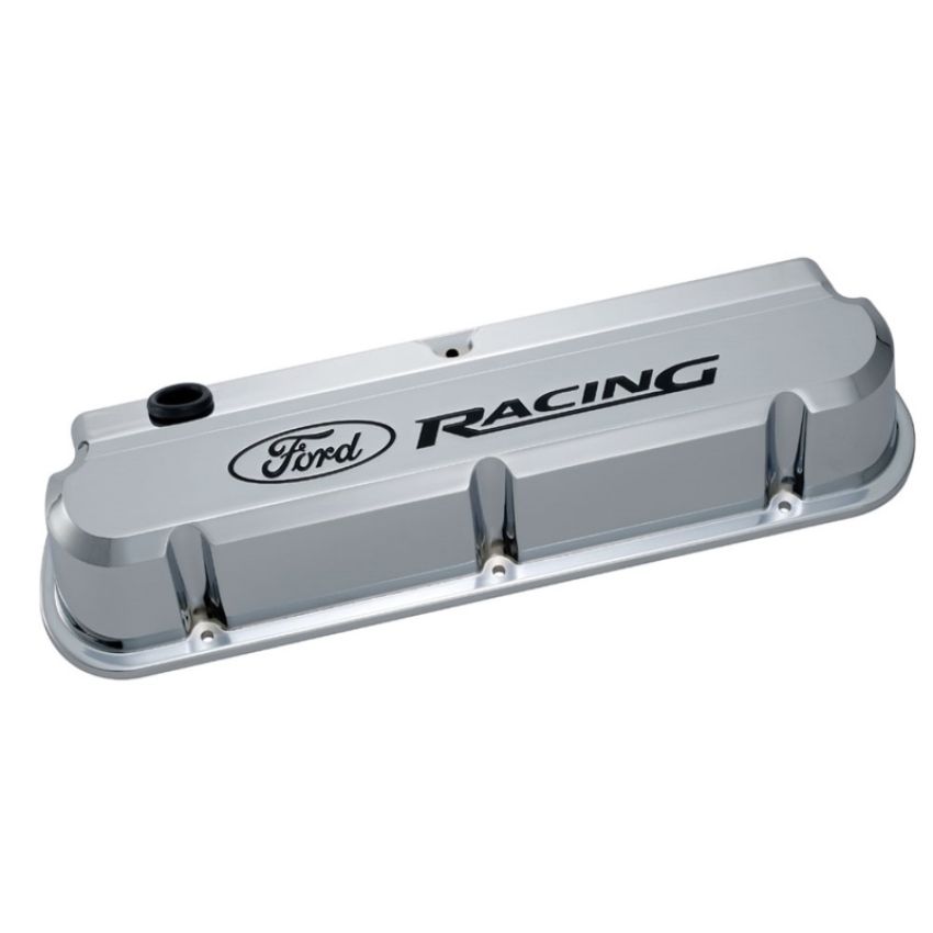 FORD FRD302-139 Slant Edge Valve Cover Set w/Ford Racing Logo