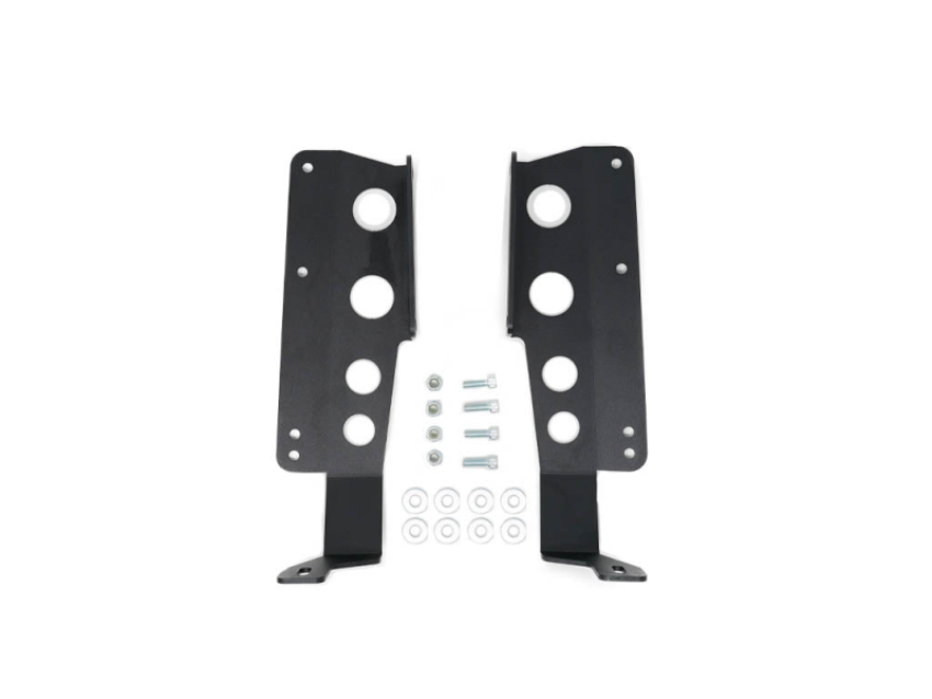 Cali Raised LED CR2349 Cali Raised 14-21 Toyota Tundra 42 Hidden Grille Curved Led Light Bar Mounting Brackets