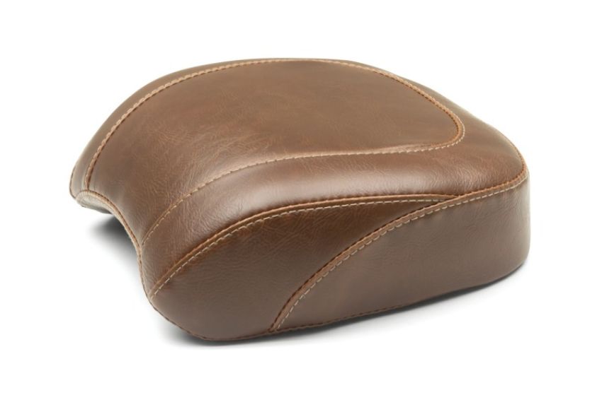 Mustang Motorcycle 83012 Mustang 18-21 Harley Fat Bob Wide Tripper Passenger Seat - Brown