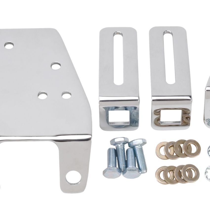 EDELBROCK EDE8030 Chrome Throttle Bracket - GM