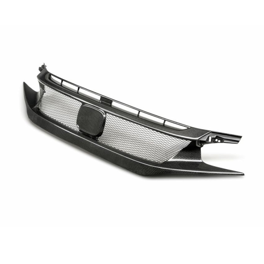Seibon FG17HDCVR-CV 17-18 Honda Civic Type R CV-Style Carbon Fiber Front Grill