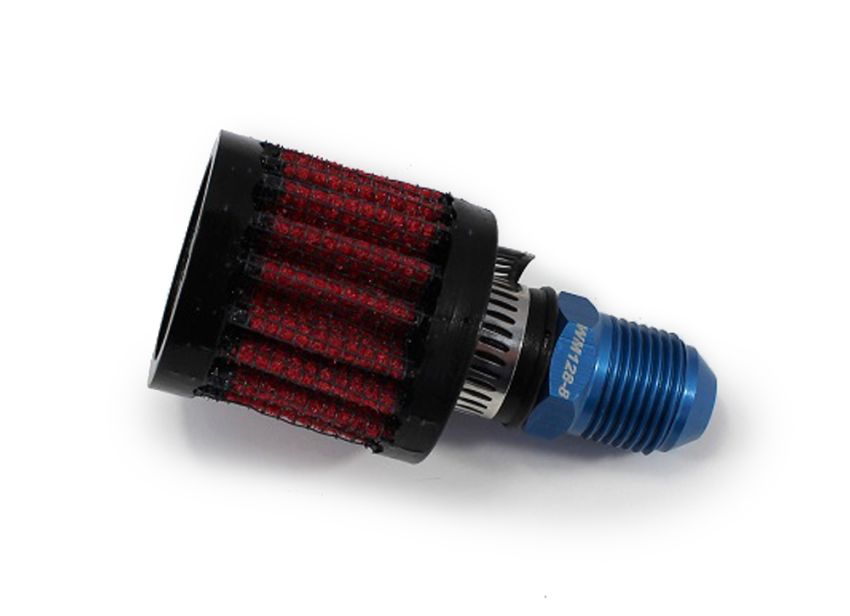 WEHRS MACHINE WEHWM128-8 Breather Filter w/8an Fitting