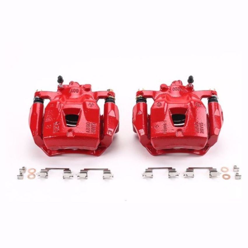 PowerStop S1974 Red Powder Coated Calipers