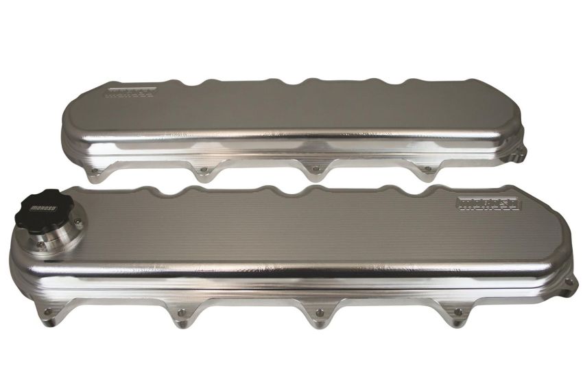 MOROSO MOR68495 GM LT1/LT4 Billet Valve Cover Set w/Oil Fill
