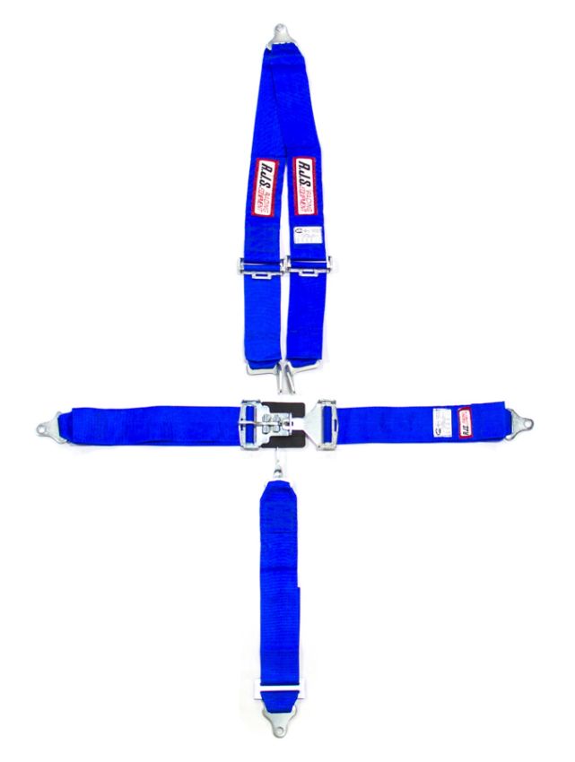 RJS SAFETY RJS1126203 5-PT Harness System BL Roll bar MT 3IN Sub