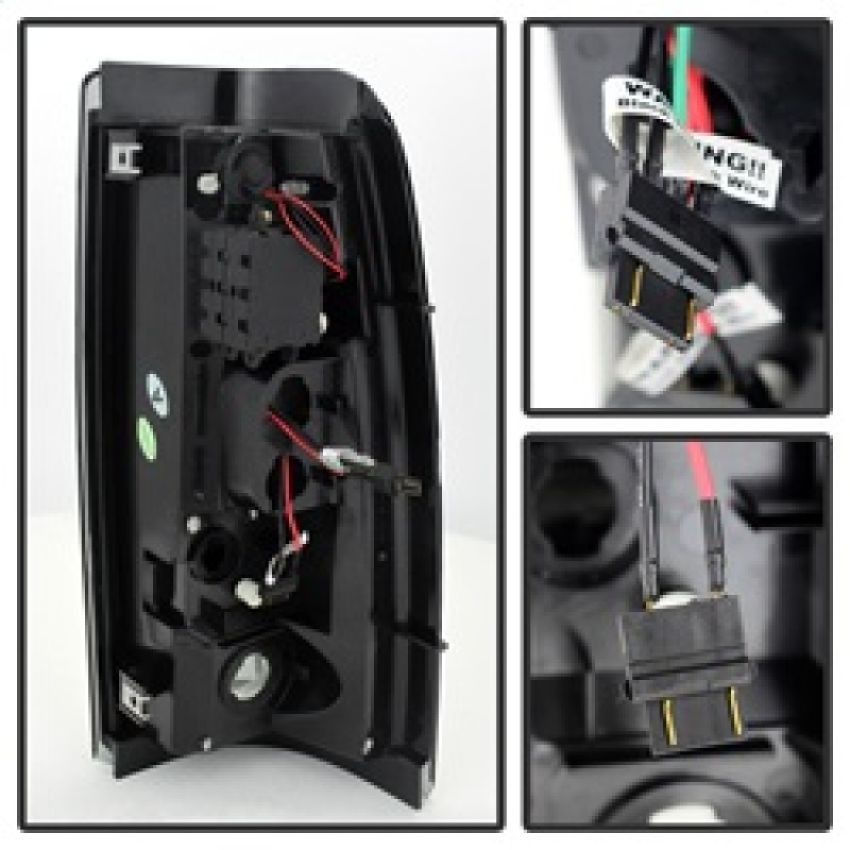 SPYDER 5078025 LED Tail Lights - Black Smoke