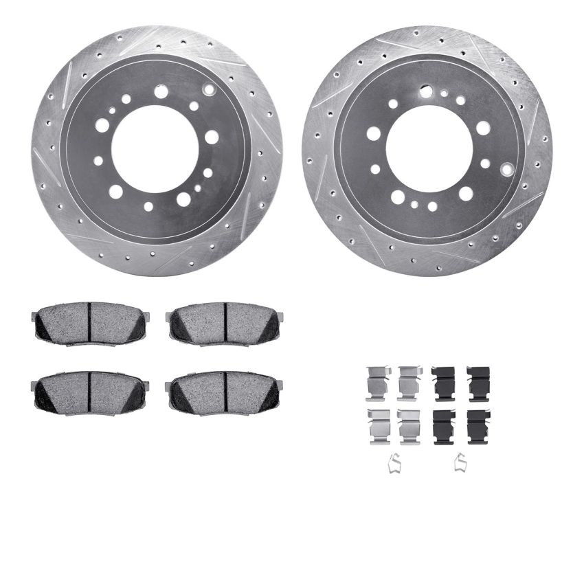 Dynamic Friction 7212-76006 Rotor Kit