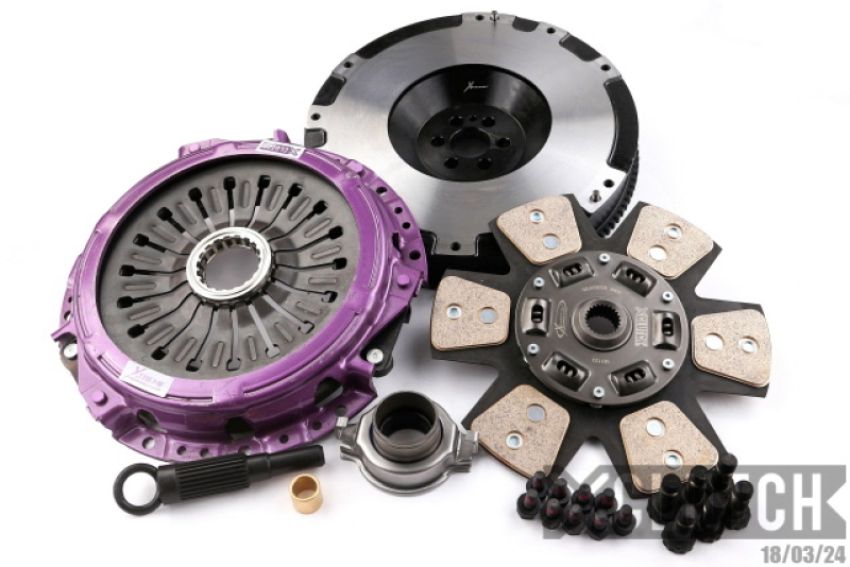 XCLUTCH XKNI25515-1B 99-02 Nissan Skyline GT-R 2.6L Stage 2 Sprung Ceramic Clutch Kit