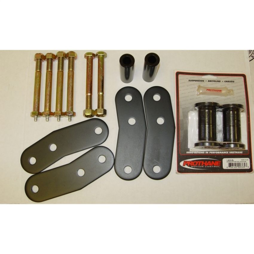 Rugged Ridge 18265.19 HD Rear Leaf Spring Shackles 1-In Lift 87-95 Jeep Wrangler YJ
