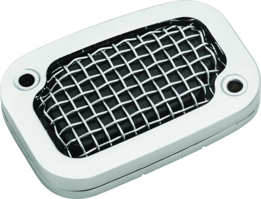 Kuryakyn 6532 Mesh Master Cylinder Cover Clutch Chrome