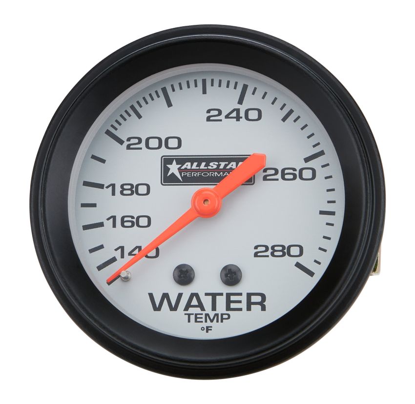 ALLSTAR PERFORMANCE ALL80096 Water Temp Gauge 140-280F 2-5/8in