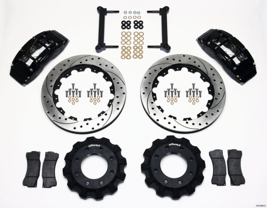 Wilwood 140-8996-D TC6R Front Kit 16.00in Drilled 1999-2010 GM H2 Truck/SUV 2500